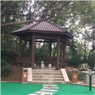 供應南京木塑花箱、塑木涼亭、塑木花架