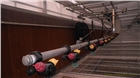 溫室大棚全自動(dòng)雙軌調(diào)速遙控育苗小型噴灌機(jī)水車
