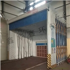 泊頭鑫華鑫廠家直銷移動伸縮式噴漆房軌道式干濕兩用